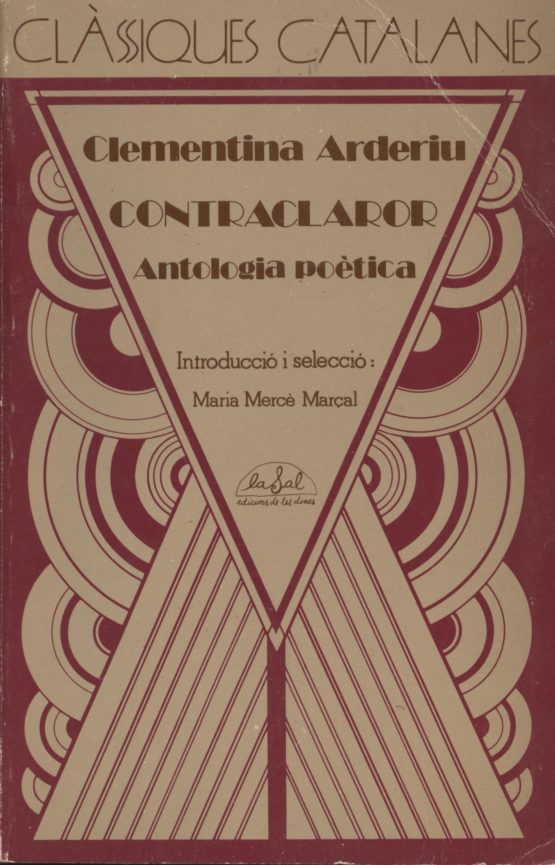 Contraclaror, antologia poètica - Clementina Arderiu