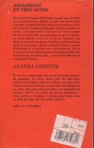 Venda onlibe de llibres d'ocasió com Assassinat en tres actes - Agatha Christie a bratac.cat