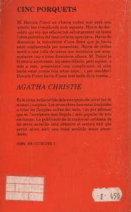 Cinc porquets - Agatha Christie