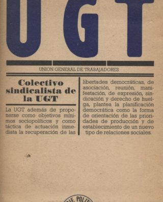 Venta online de libros de ocasión como UGT en bratac.cat