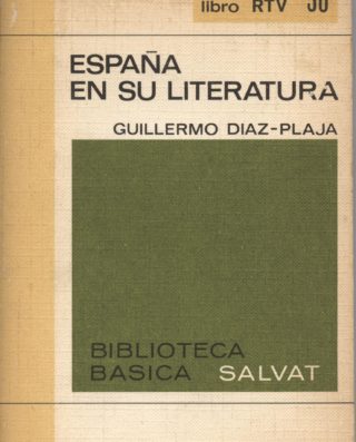Venta online de libros de ocasión como España en su literatura - Guillermo Díaz - Plaza en bratac.cat