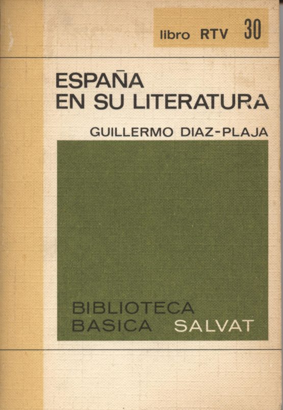 Venta online de libros de ocasión como España en su literatura - Guillermo Díaz - Plaza en bratac.cat