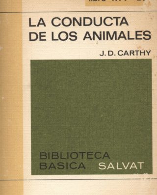 Venda online de llibres d'ocasió com La conducta de los animales - J. D. Carthy a bratac.cat