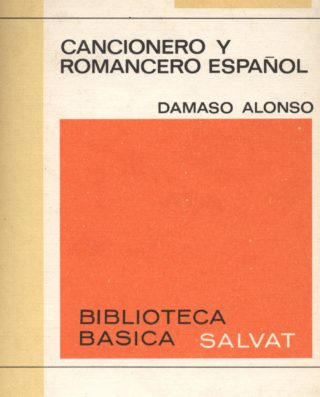 Venta online de libros de ocasión como Cancionero y romancero español - Dámaso Alonso en bratac.cat