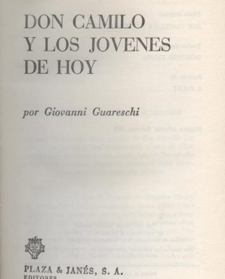 Venta online de libros de ocasión como Don camilo y los jovenes de hoy - Giovanni Guareschi en bratac.cat
