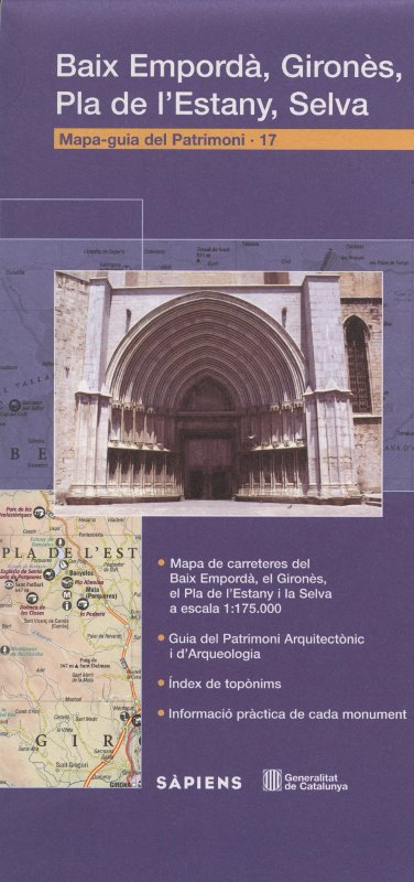 Venda online de Mapa-Guia del patrimoni: Baix Empordà, Gironès, Pla de l'Estany, Selva a bratac.cat