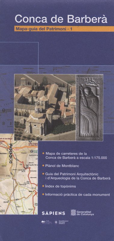 Venda online de Mapa-guia del Patrimoni: Conca de Barberà d'ocasió a bratac.cat