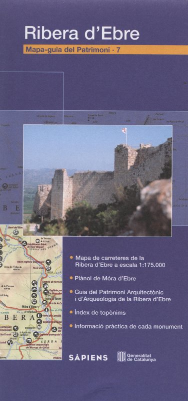 Venda online de Mapa-Guia del patrimoni: Ribera d'Ebre d'ocasió a bratac.cat